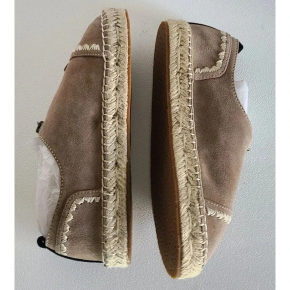 WOMEN'S PATRICIA NASH EVA SUEDE BEIGE ESPADRILLES SIZE 7 M NEW - Picture 4 of 8
